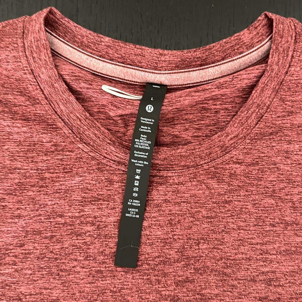 Lululemon - soft jersey t shirt (new w/o tags)
